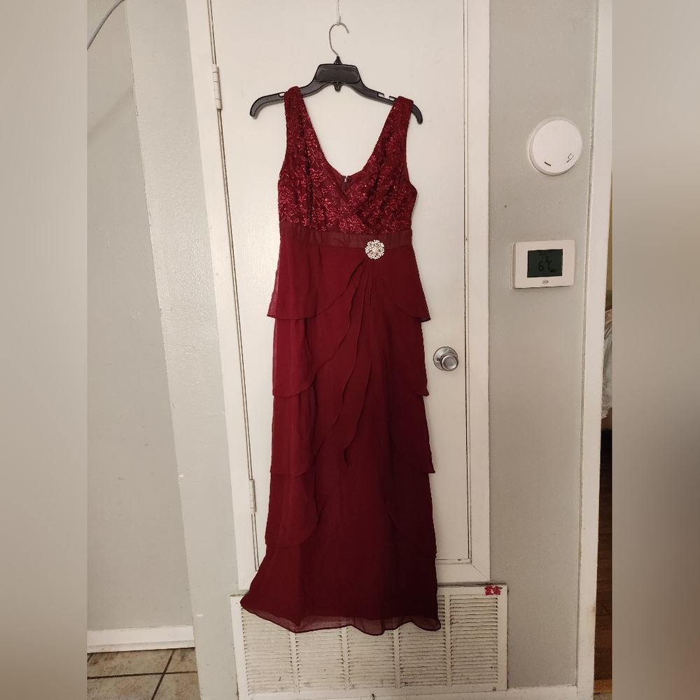 Maroon dress
